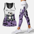 Personalized Nightmare Hollow Tank Top & Leggings Custom Name Gift Hollow Tank & Leggings GradoCreations