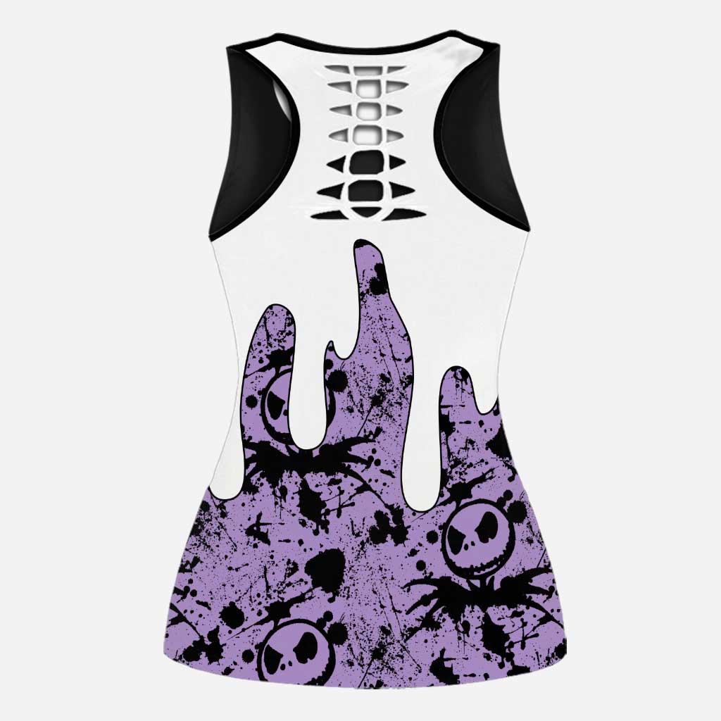 Personalized Nightmare Hollow Tank Top & Leggings Custom Name Gift Hollow Tank & Leggings GradoCreations
