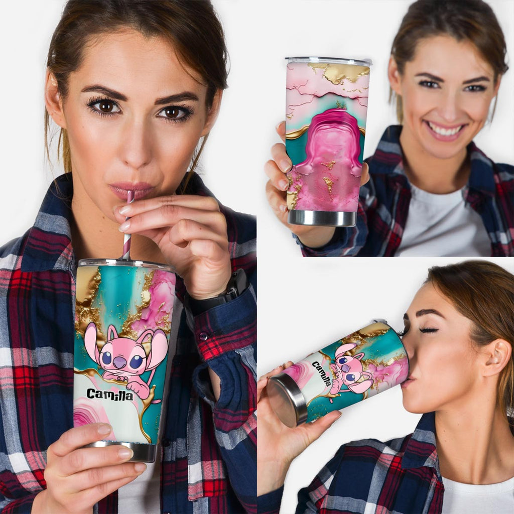 Personalized Ohana Tumbler Custom Name Gift for Mom Tumbler GradoCreations