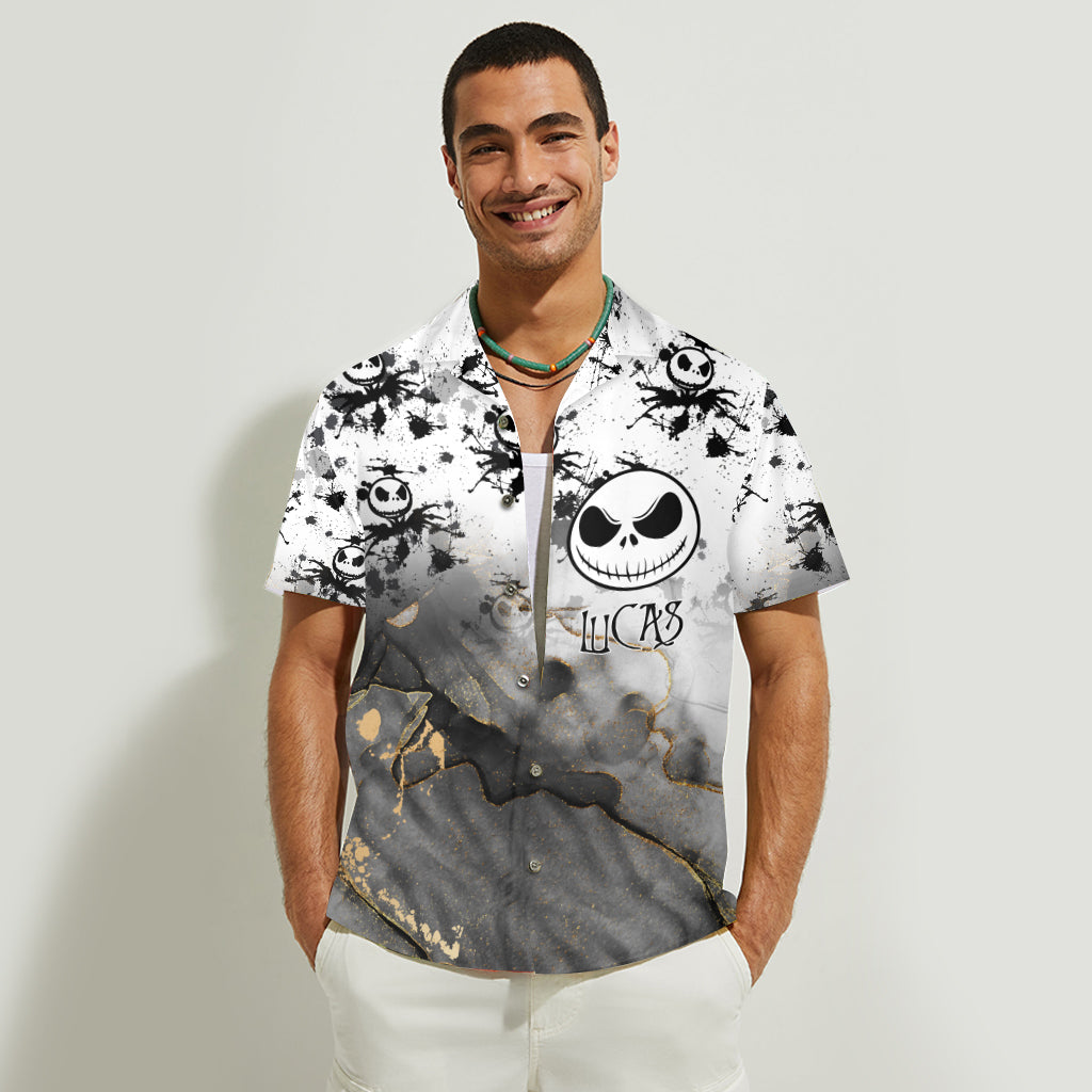 Personalized Nightmare Hawaiian Shirt Custom Name Gift for Him Hawaiian Shirt GradoCreations
