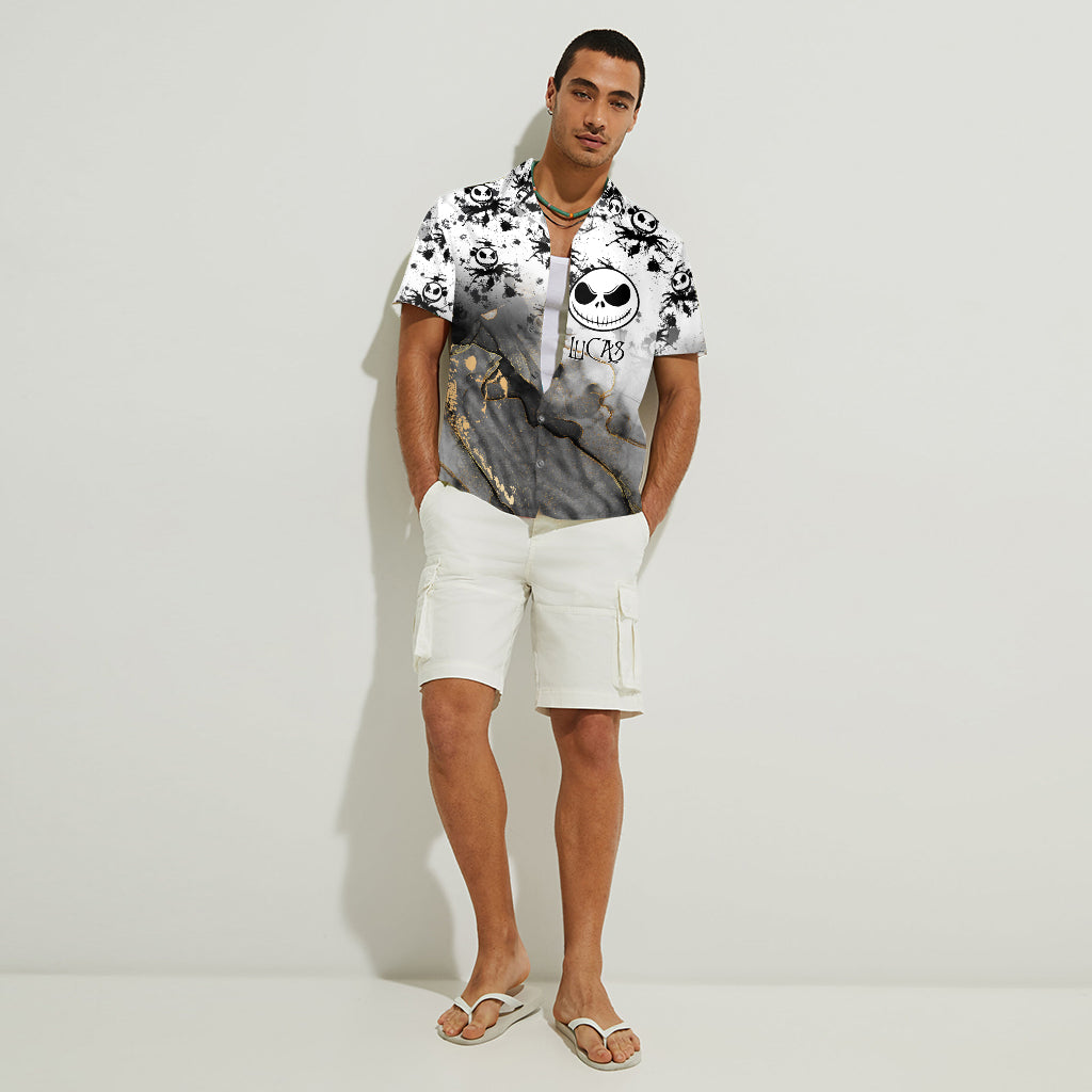 Personalized Nightmare Hawaiian Shirt Custom Name Gift for Him Hawaiian Shirt GradoCreations