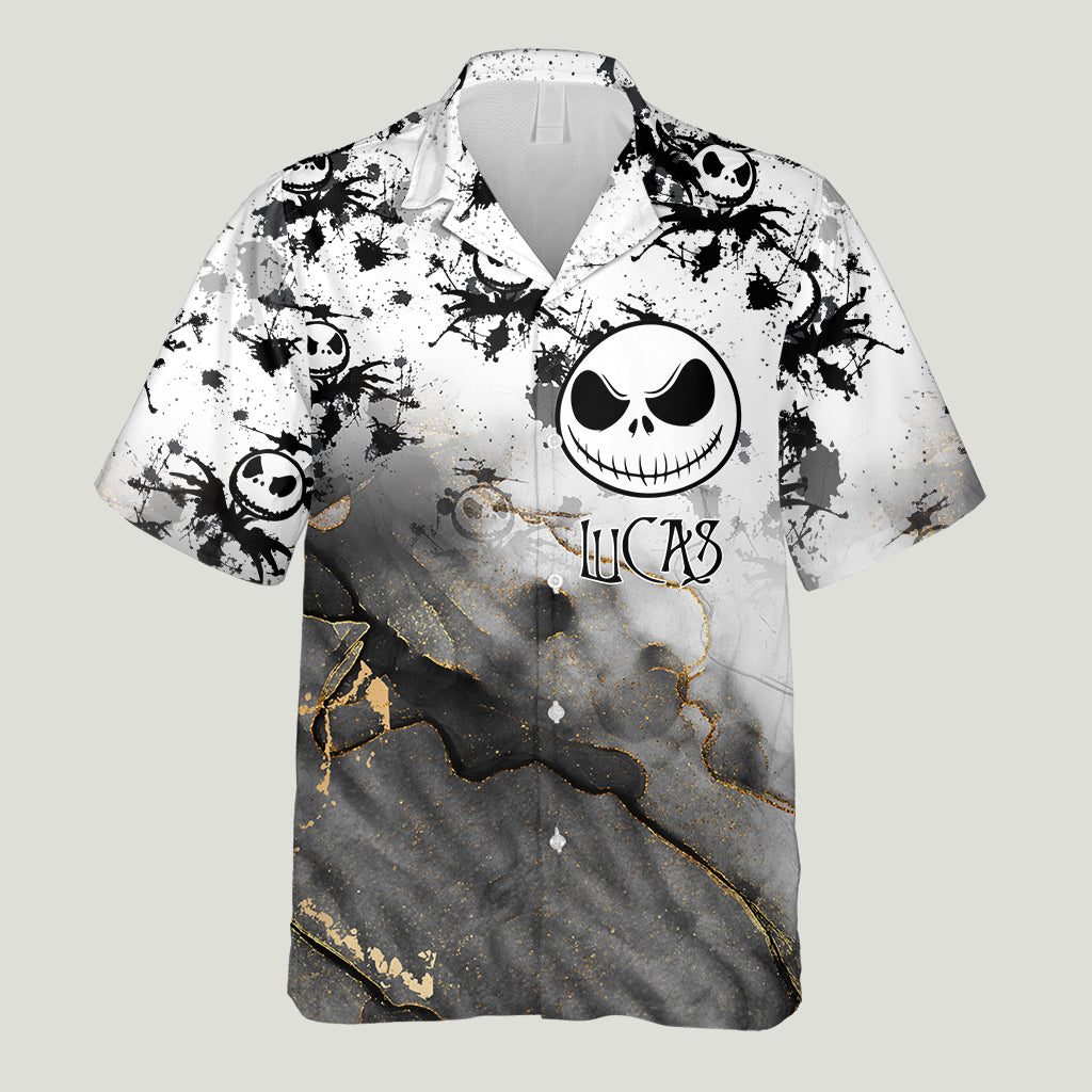 Personalized Nightmare Hawaiian Shirt Custom Name Gift for Him Hawaiian Shirt GradoCreations