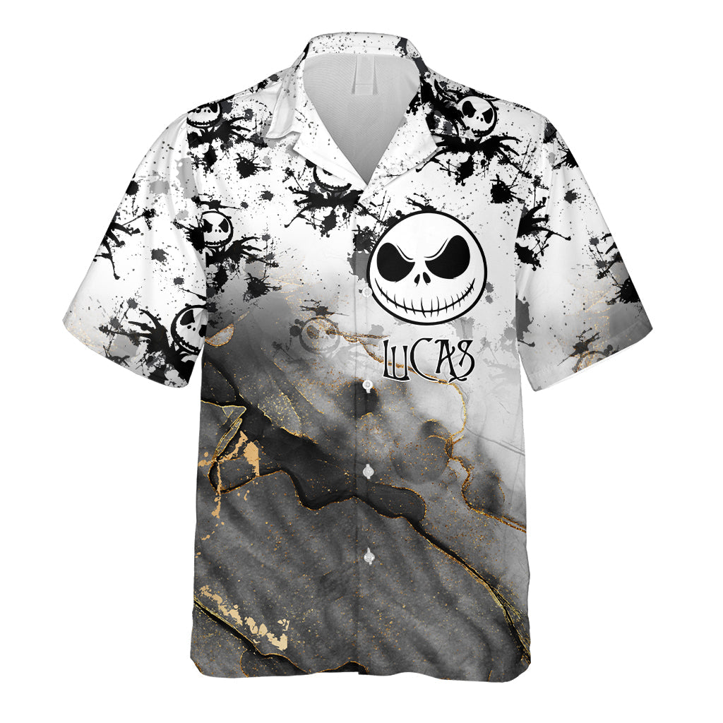 Personalized Nightmare Hawaiian Shirt Custom Name Gift for Him Hawaiian Shirt GradoCreations