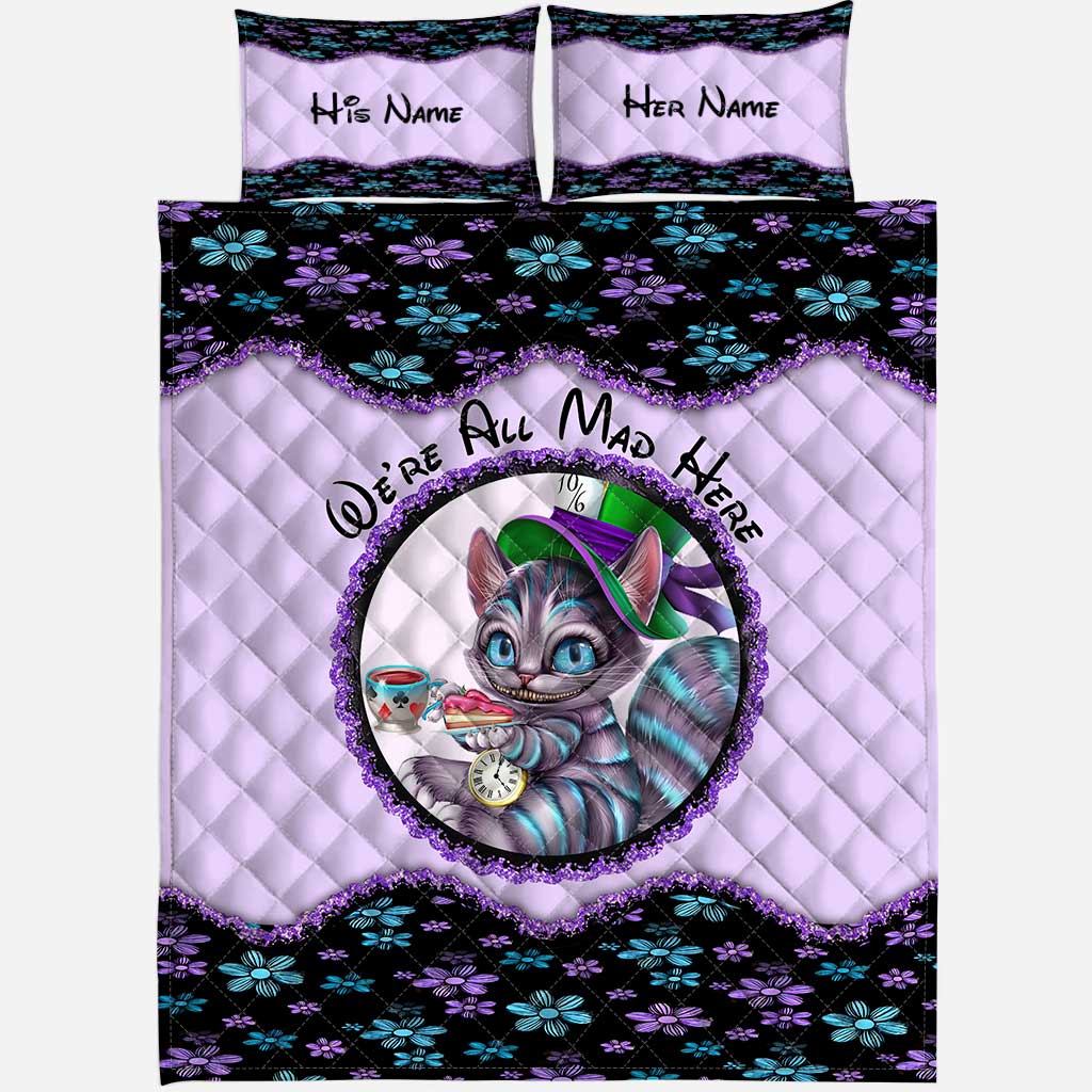 Personalized Halloween Quilt Set with Names | Unique Custom Gift Quilt Set GradoCreations