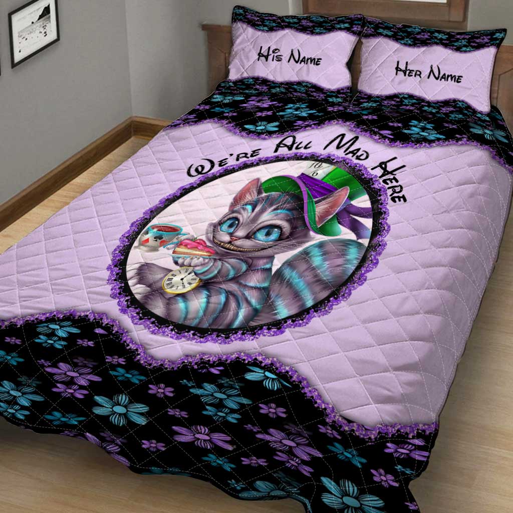 Personalized Halloween Quilt Set with Names | Unique Custom Gift Quilt Set GradoCreations