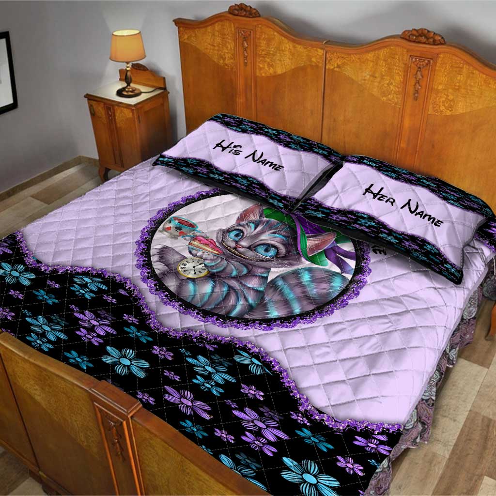 Personalized Halloween Quilt Set with Names | Unique Custom Gift Quilt Set GradoCreations