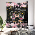 Personalized All Of Me Loves All Of You Mouse Wall Tapestry Gift for Couples Wall Tapestry GradoCreations
