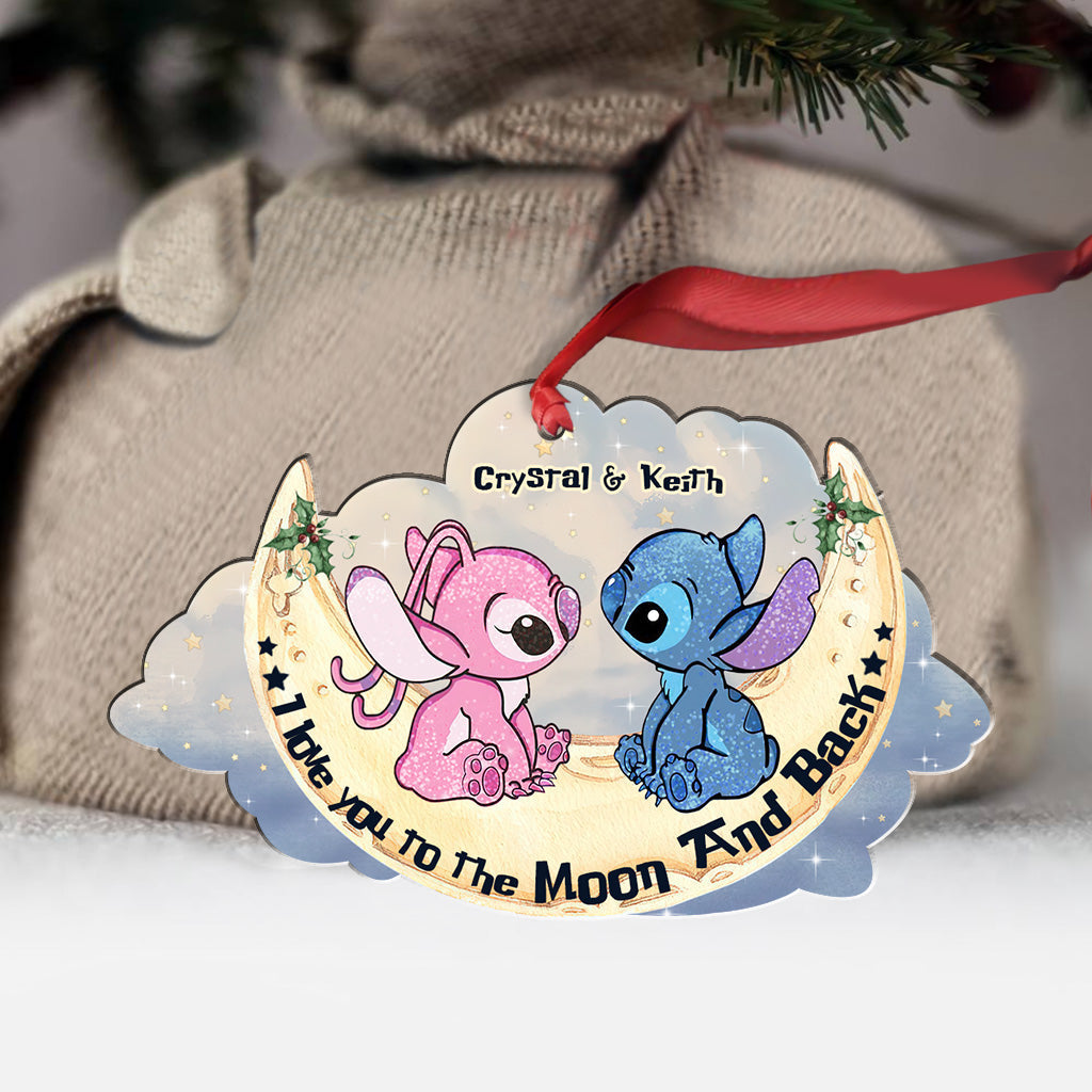 Personalized Acrylic Ohana Ornament Custom Name Gift for Christmas Ornament GradoCreations