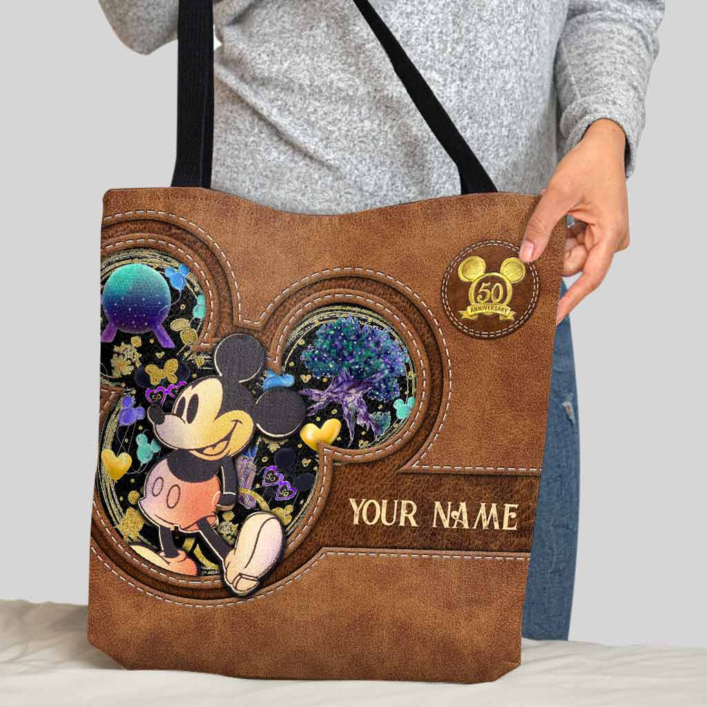 Personalized Mickey Mouse Tote Bag Custom Name Gift for Kids Tote Bag GradoCreations