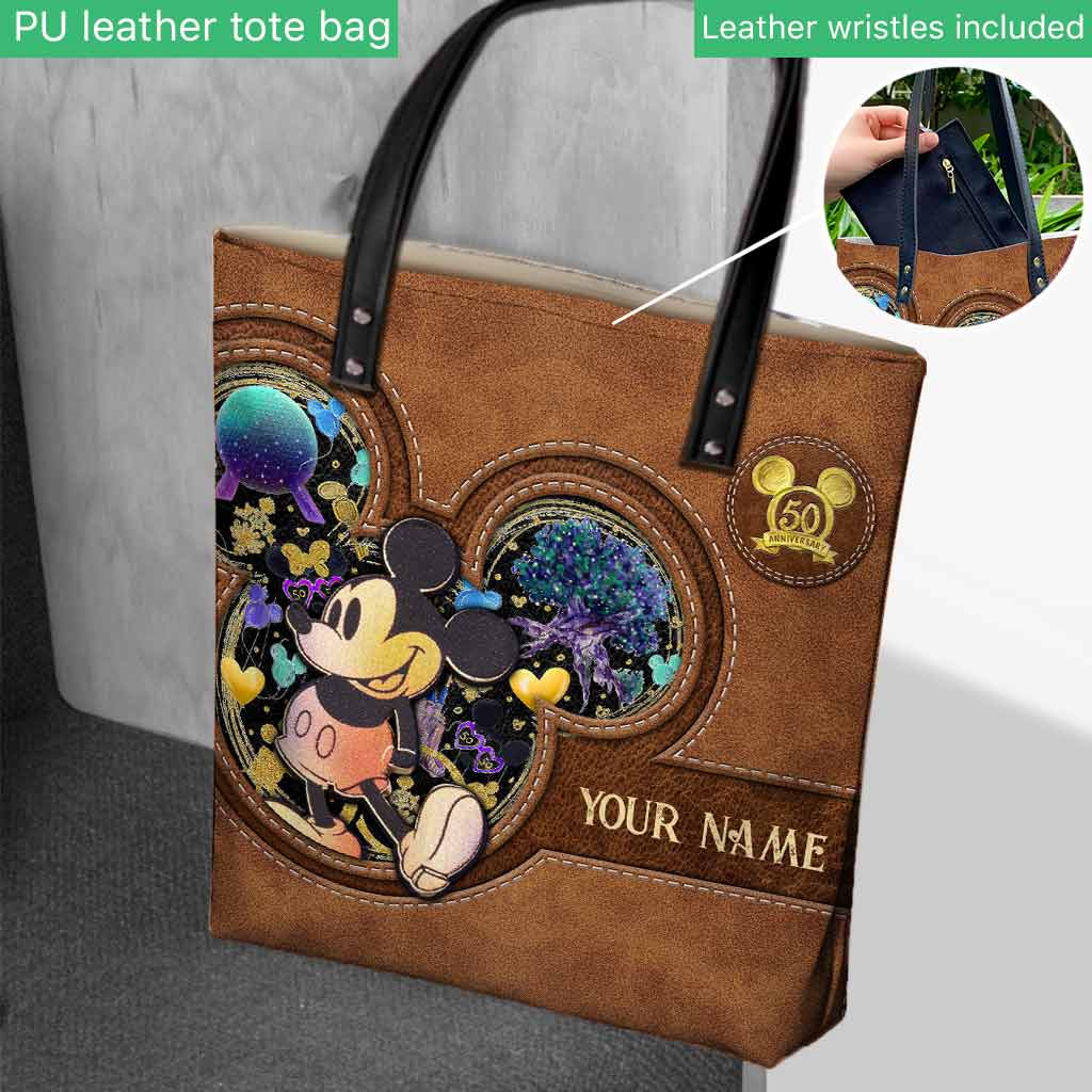 Personalized Mickey Mouse Tote Bag Custom Name Gift for Kids Tote Bag GradoCreations