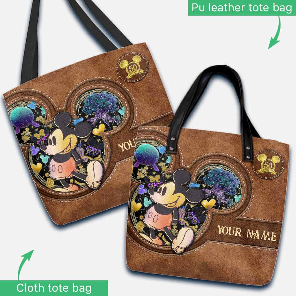 Personalized Mickey Mouse Tote Bag Custom Name Gift for Kids Tote Bag GradoCreations