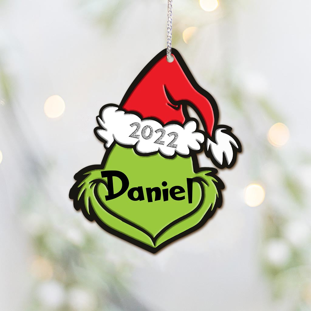 Personalized Christmas Ornament Custom Design Gift Idea Ornament GradoCreations