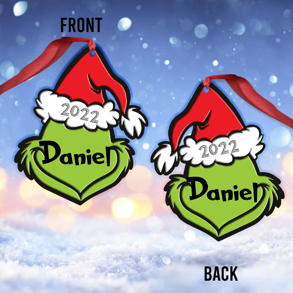 Personalized Christmas Ornament Custom Design Gift Idea Ornament GradoCreations