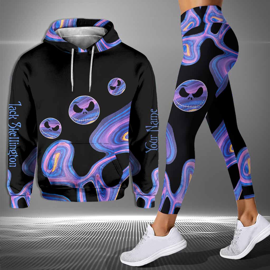 Personalized Nightmare King Hoodie and Leggings Set for Halloween Hoodie & Leggings GradoCreations
