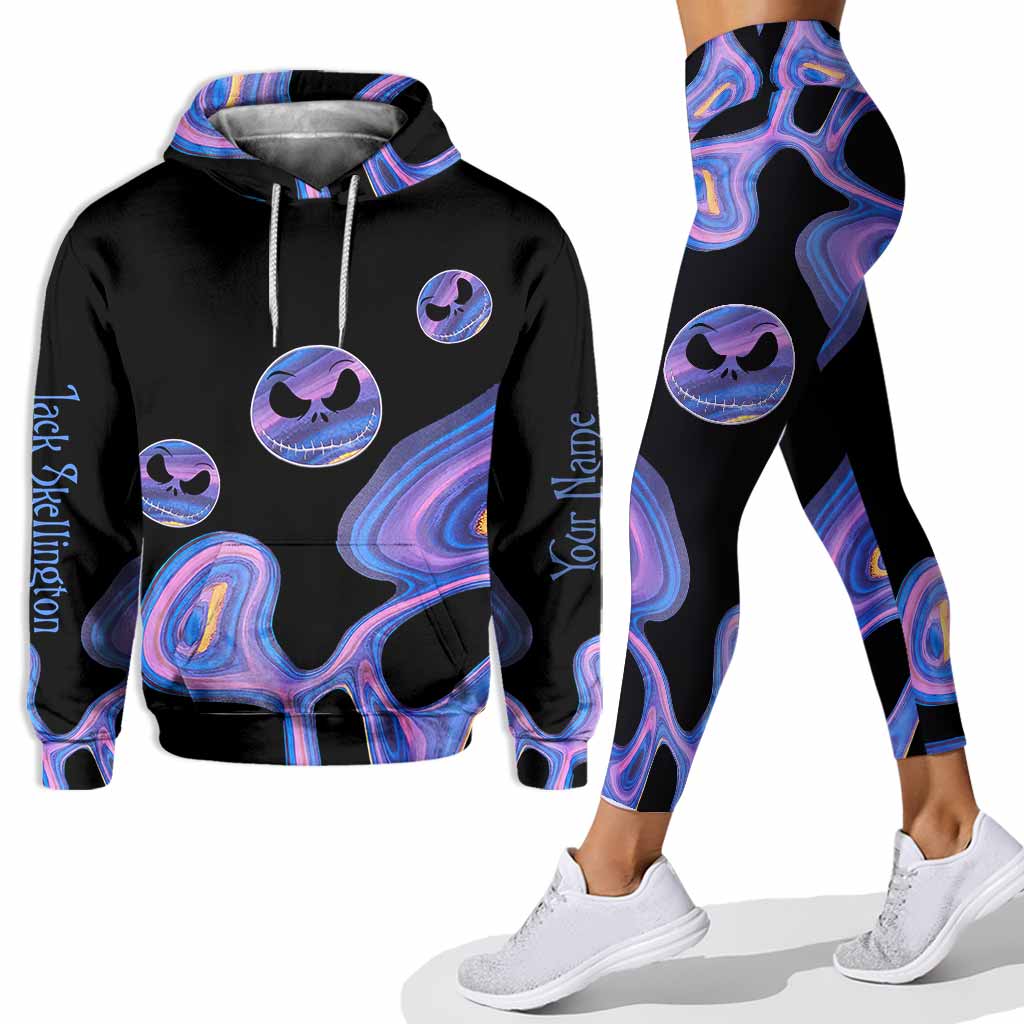 Personalized Nightmare King Hoodie and Leggings Set for Halloween Hoodie & Leggings GradoCreations