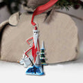 Personalized Nightmare Before Christmas Ornament Custom Name Gift Ornament GradoCreations