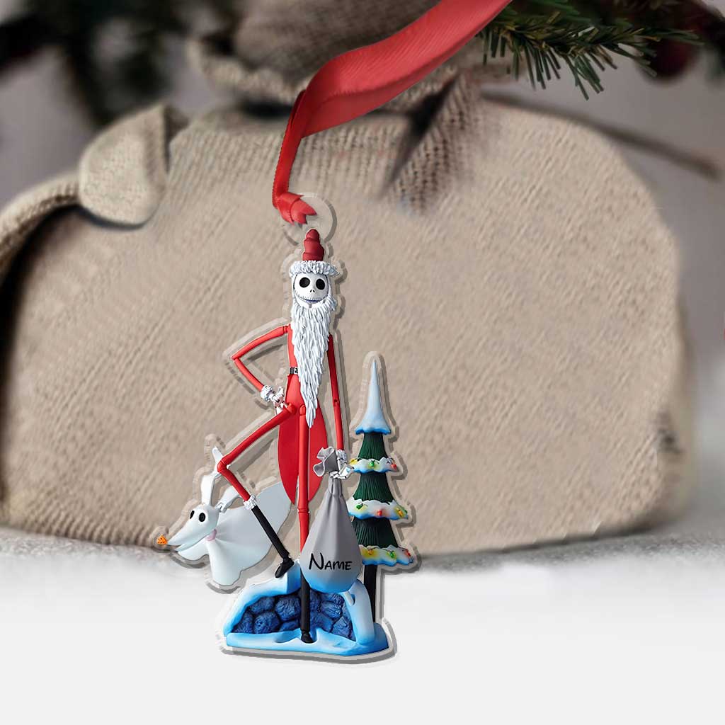 Personalized Nightmare Before Christmas Ornament Custom Name Gift Ornament GradoCreations