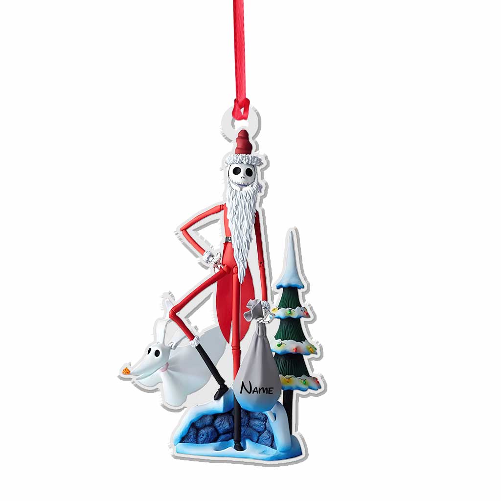 Personalized Nightmare Before Christmas Ornament Custom Name Gift Ornament GradoCreations
