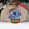Personalized Christmas Ohana Ornament Custom Gift for Family Ornament GradoCreations