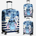 Personalized Ohana Luggage Cover Custom Name Travel Gift Luggage Cover GradoCreations