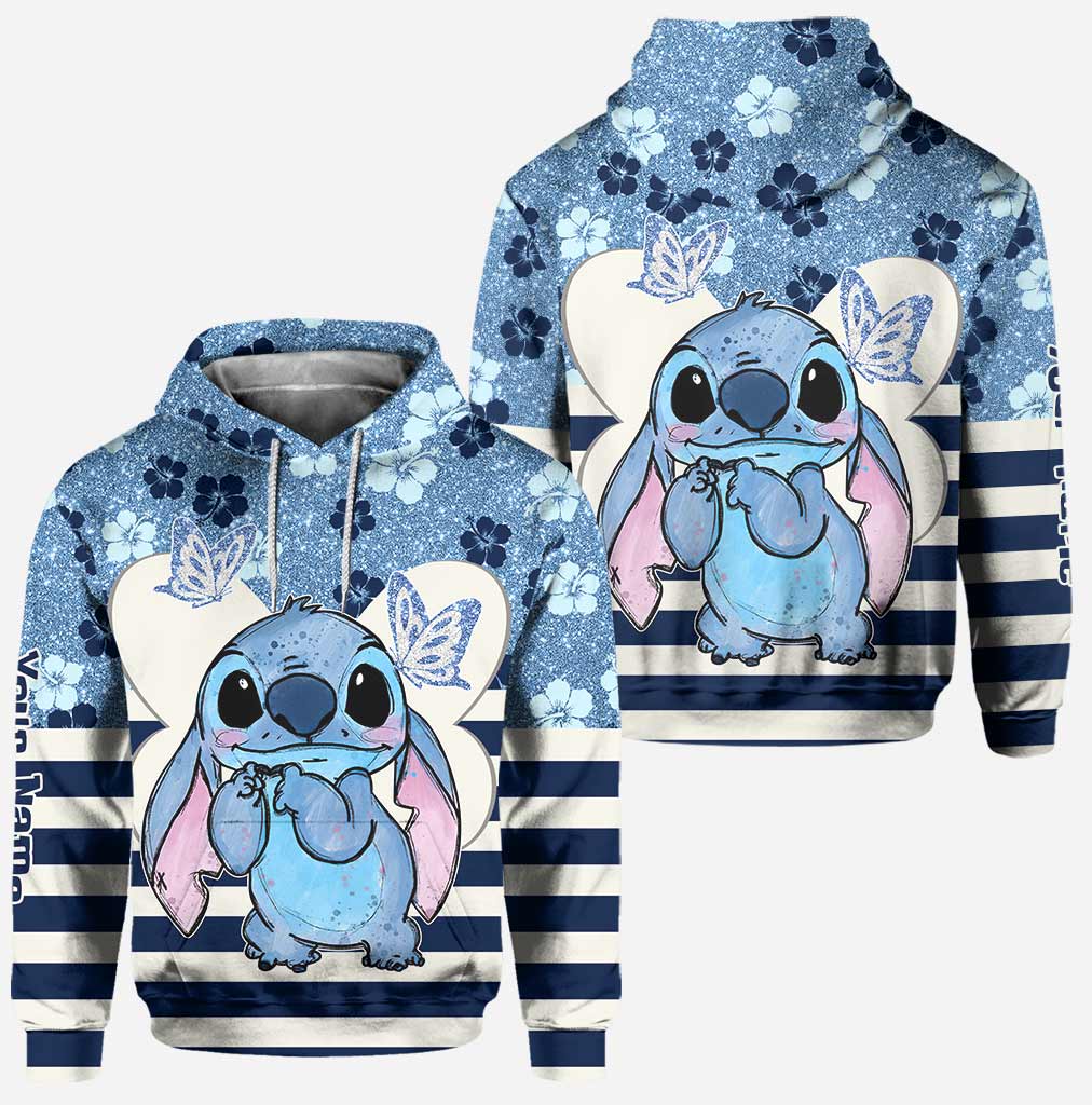 Personalized Ohana Hoodie and Leggings Set Custom Name Gift Hoodie & Leggings GradoCreations
