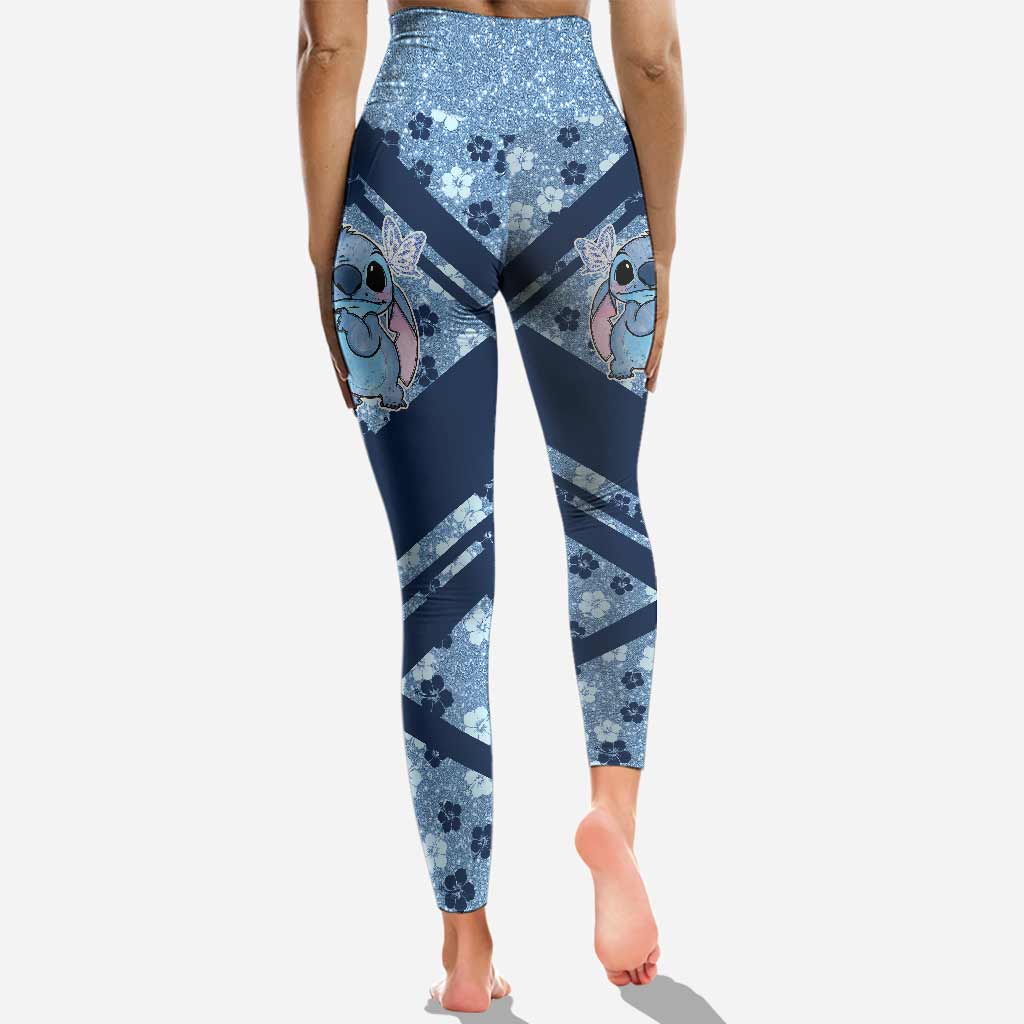 Personalized Ohana Hoodie and Leggings Set Custom Name Gift Hoodie & Leggings GradoCreations