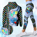 Personalized Ohana Hoodie and Leggings Set Cute Gift Idea Hoodie & Leggings GradoCreations