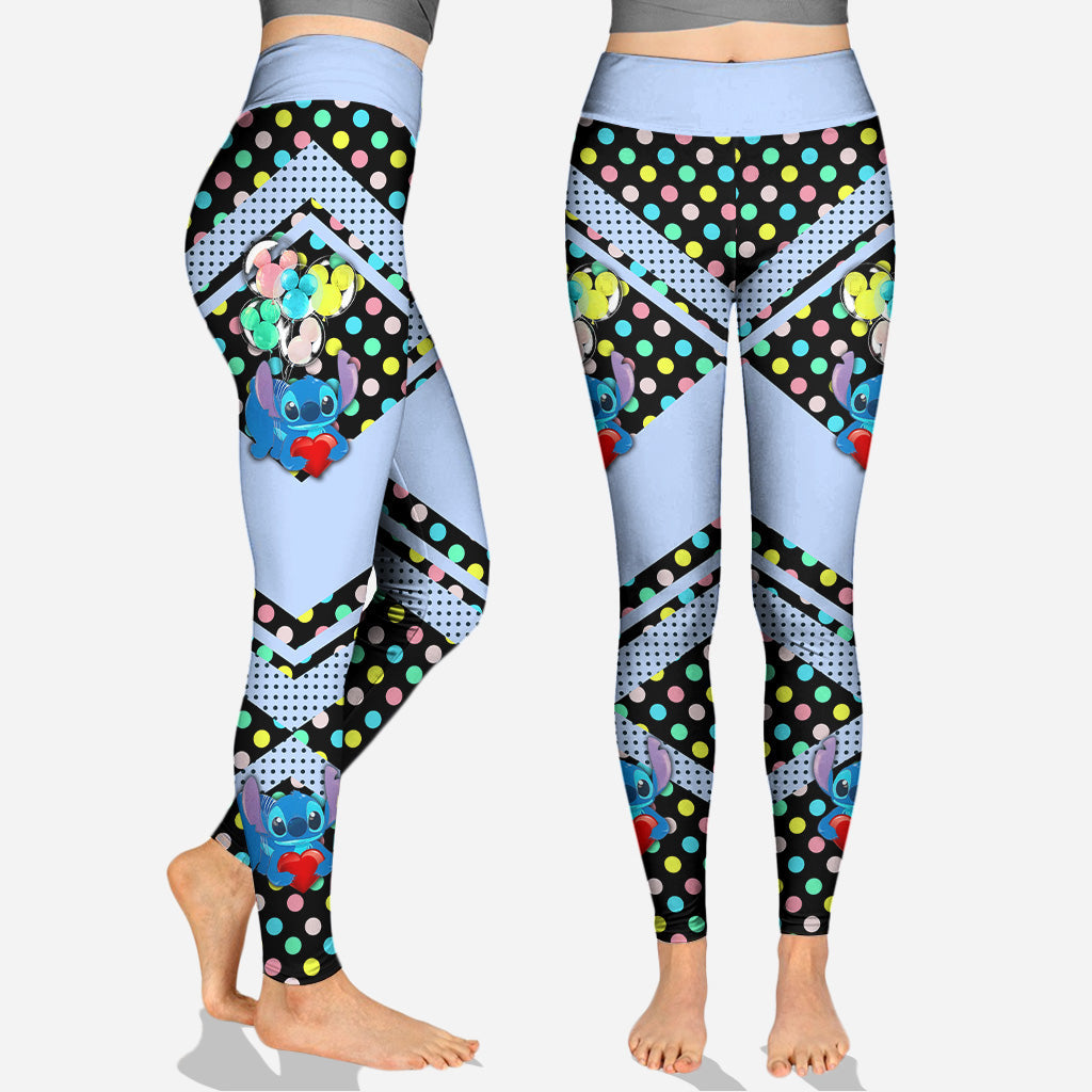 Personalized Ohana Hoodie and Leggings Set Cute Gift Idea Hoodie & Leggings GradoCreations