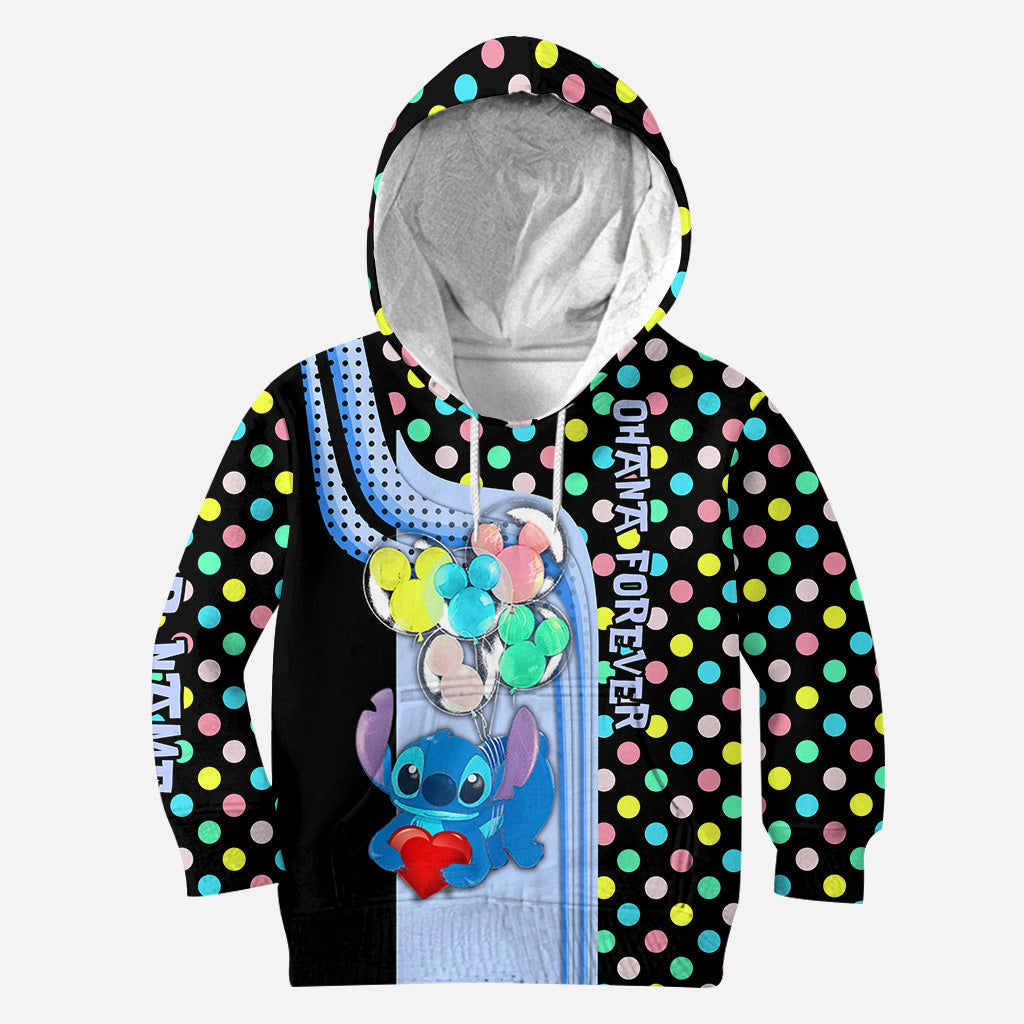 Personalized Ohana Hoodie and Leggings Set Cute Gift Idea Hoodie & Leggings GradoCreations