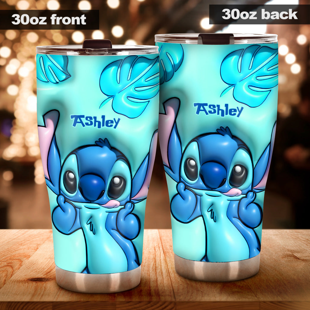 Personalized Ohana Tumbler Custom Name Gift for Birthday Tumbler GradoCreations