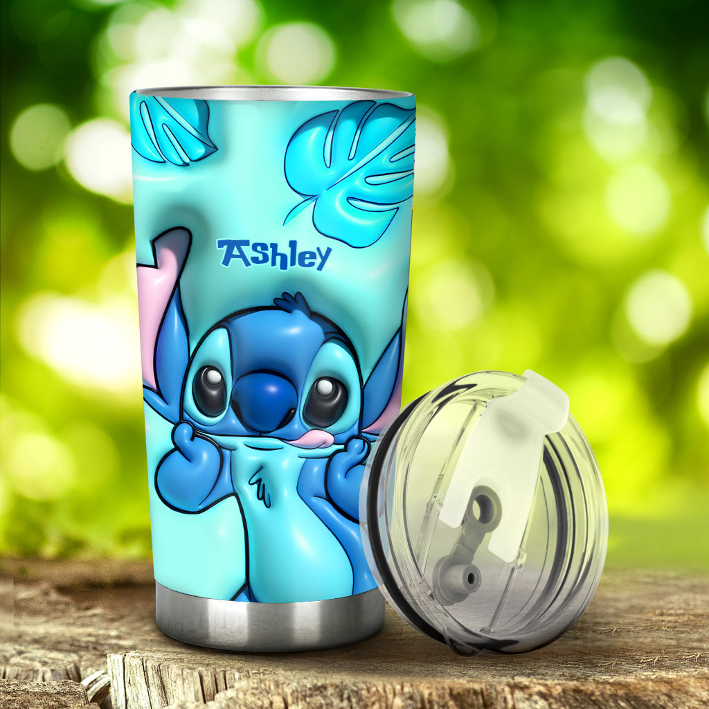 Personalized Ohana Tumbler Custom Name Gift for Birthday Tumbler GradoCreations