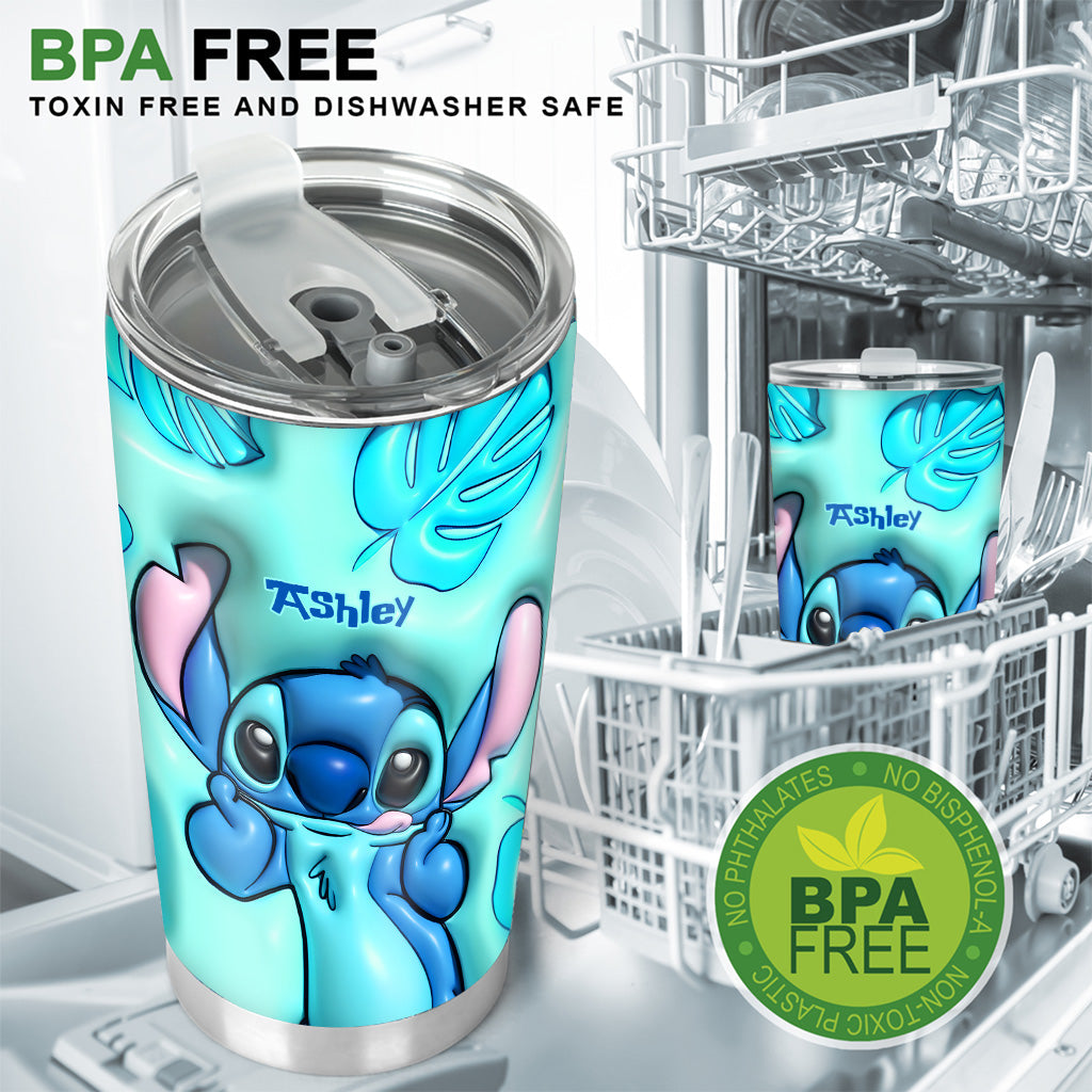 Personalized Ohana Tumbler Custom Name Gift for Birthday Tumbler GradoCreations