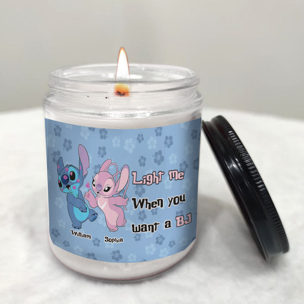 Personalized Ohana Candle Custom Name Couples Gift Candle GradoCreations