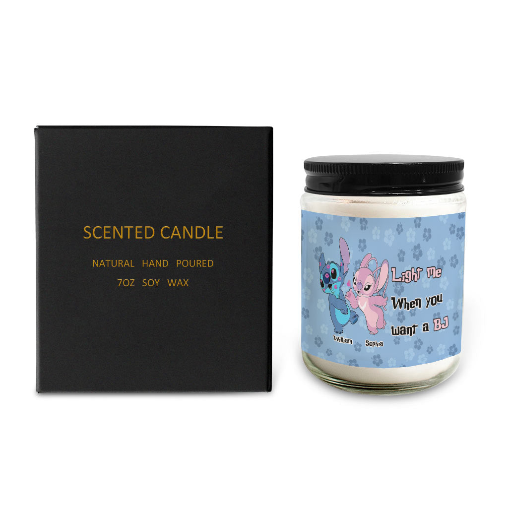 Personalized Ohana Candle Custom Name Couples Gift Candle GradoCreations