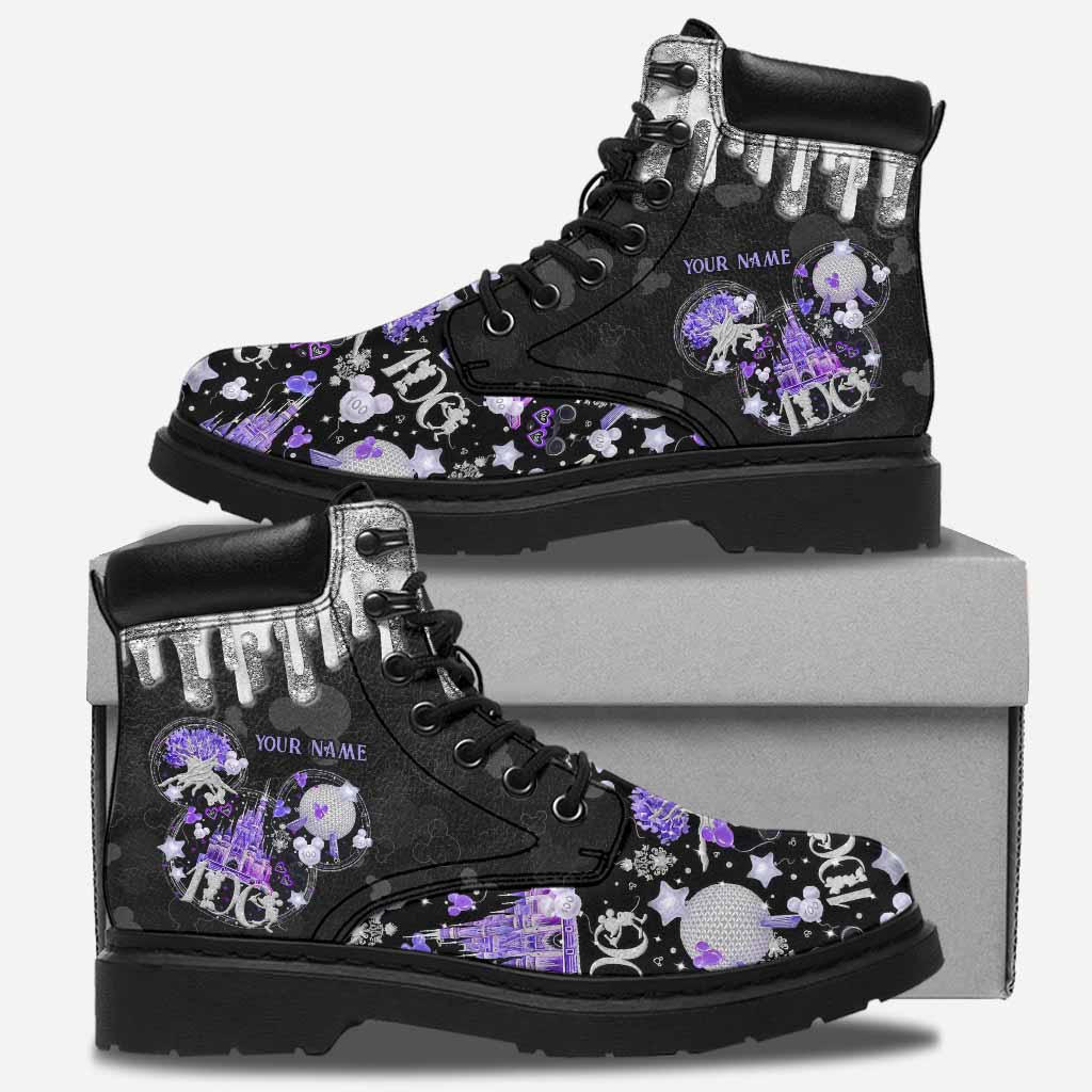 Personalized All Season Boots Custom Name Unique Gift All season boots GradoCreations