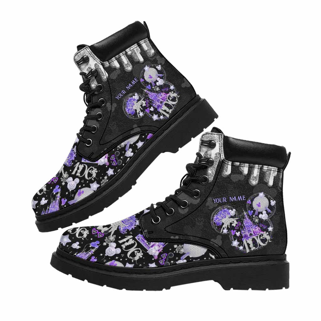 Personalized All Season Boots Custom Name Unique Gift All season boots GradoCreations