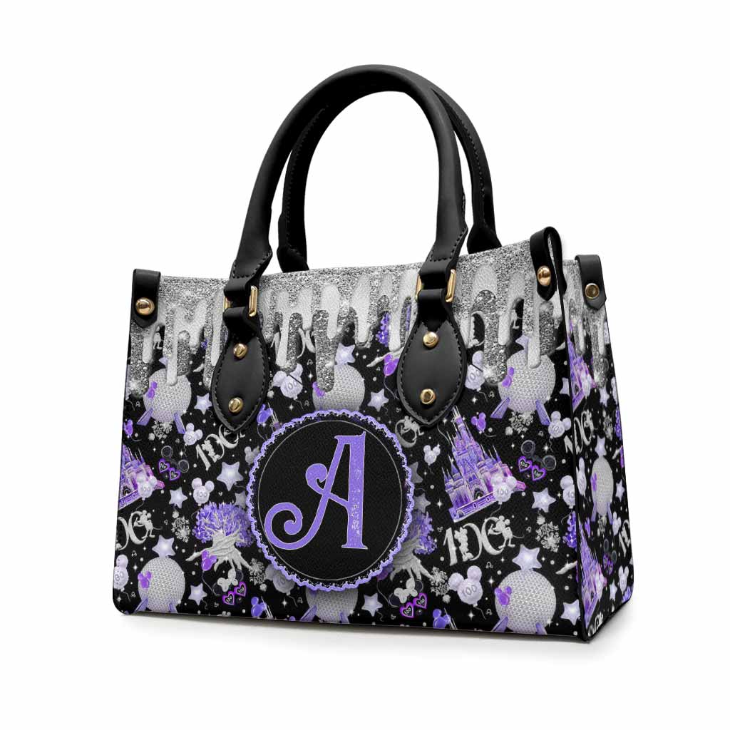 Personalized Leather Handbag with Magical Dripping Design for Women Leather Handbag GradoCreations