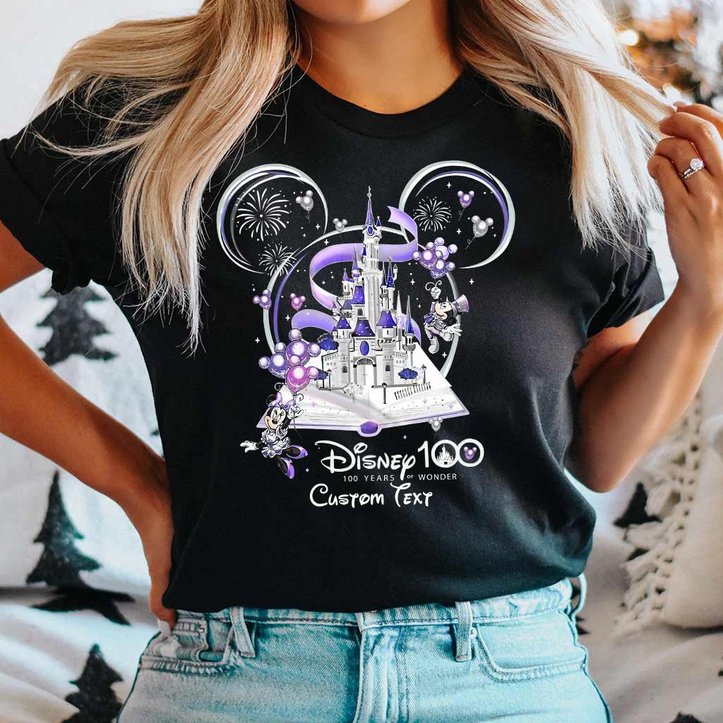 Personalized Disney 100 Years of Wonder T-shirt & Hoodie Gift T-shirt & Hoodie GradoCreations