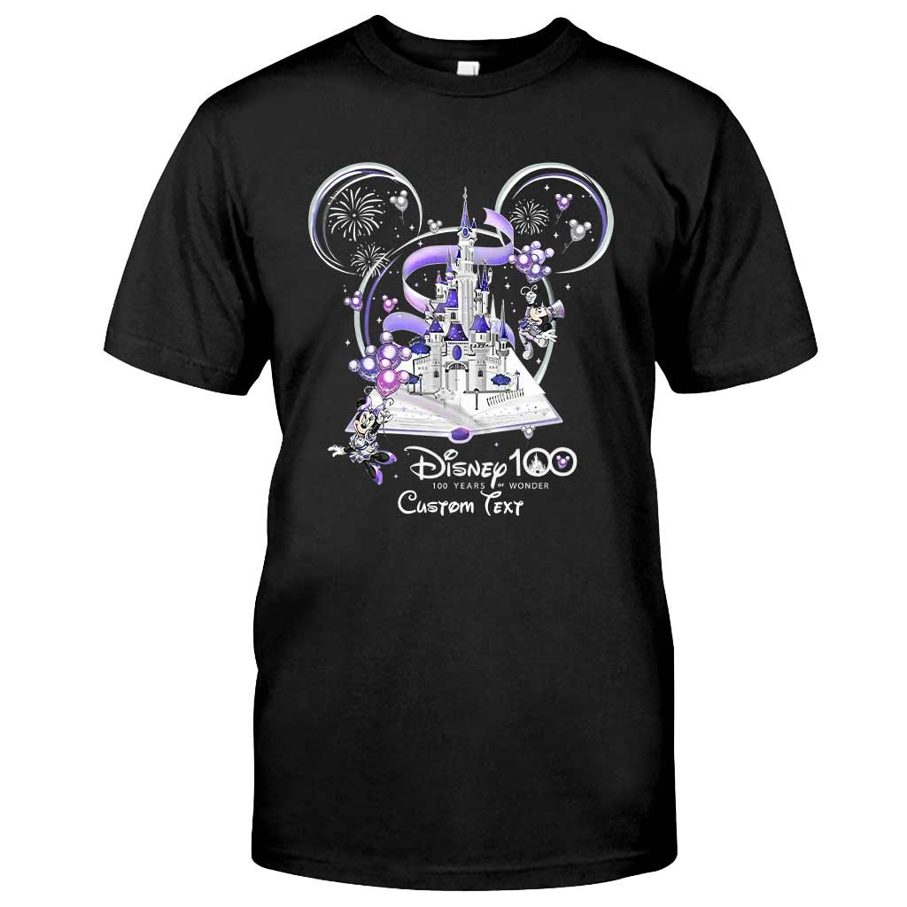 Personalized Disney 100 Years of Wonder T-shirt & Hoodie Gift T-shirt & Hoodie GradoCreations