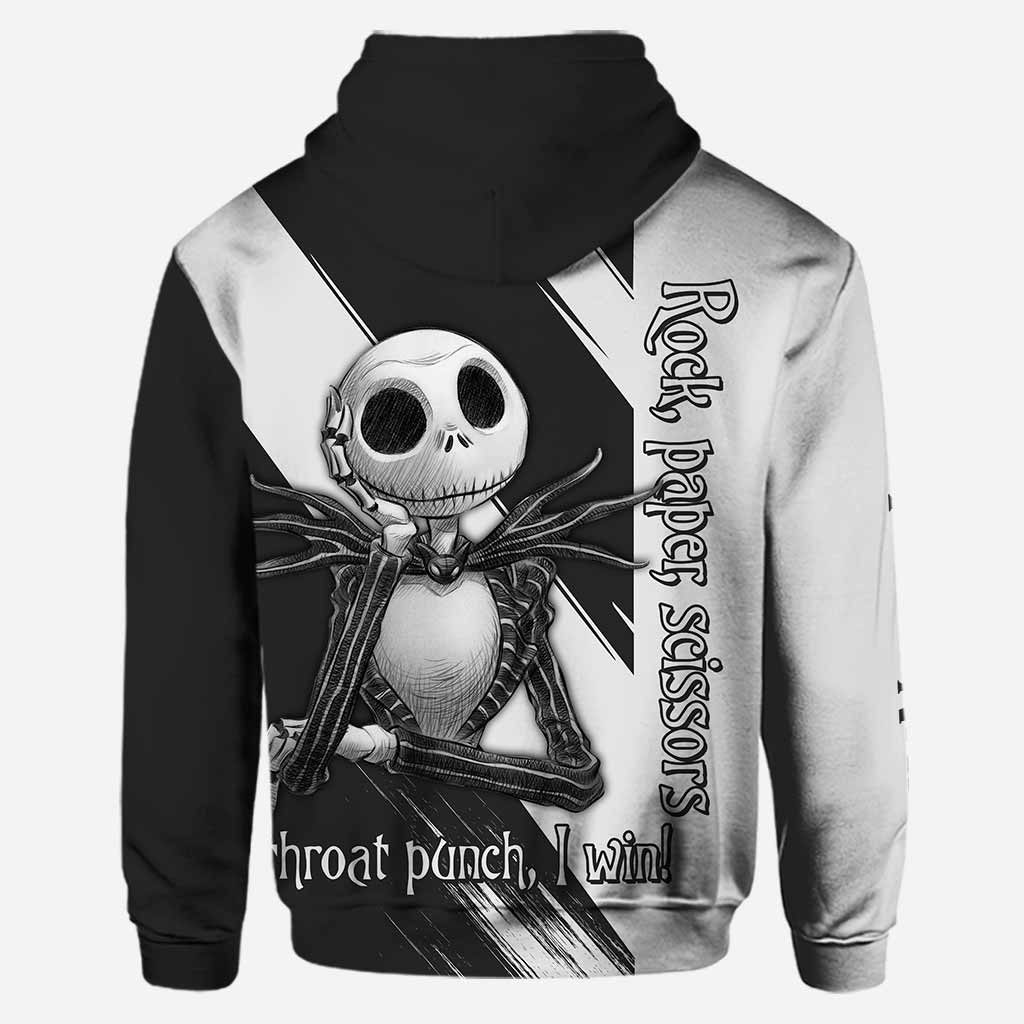 Personalized Rock Paper Scissors Hoodie & Leggings Gift for Halloween Hoodie & Leggings GradoCreations