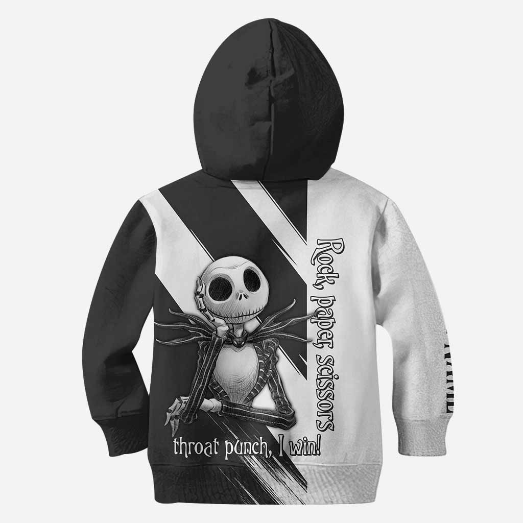 Personalized Rock Paper Scissors Hoodie & Leggings Gift for Halloween Hoodie & Leggings GradoCreations