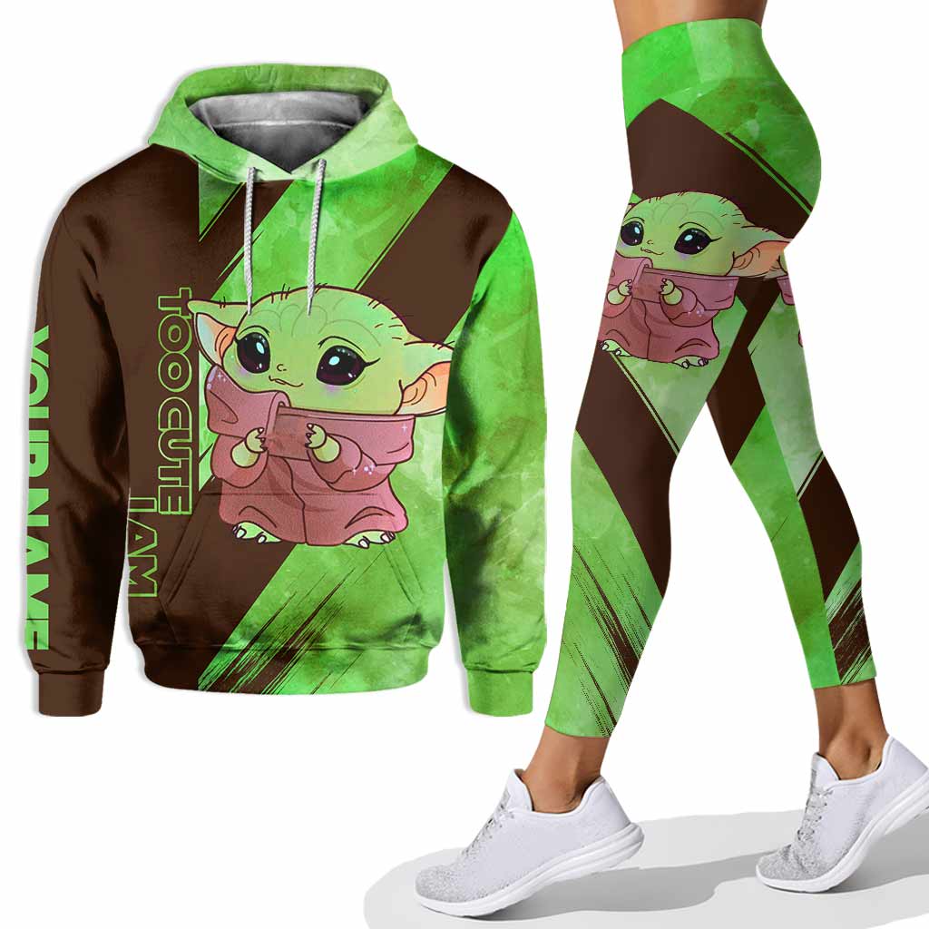 Personalized Hoodie and Leggings Set Cute Design for Kids Hoodie & Leggings GradoCreations