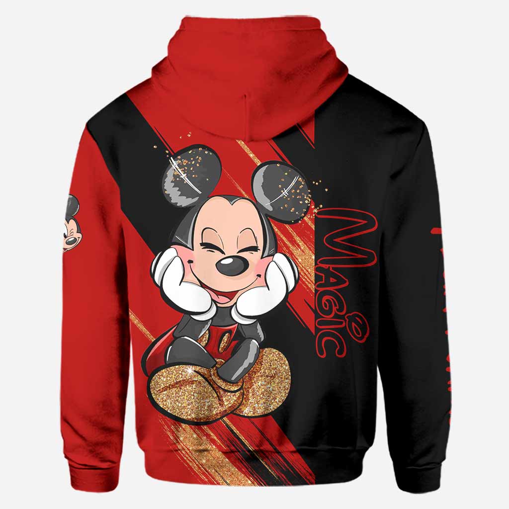 Personalized Magic Mouse Ears Hoodie & Leggings Set for Kids | Custom Name Gift Hoodie & Leggings GradoCreations
