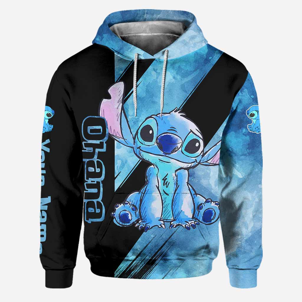 Personalized Hoodie and Leggings Set Ohana Custom Name Gift Hoodie & Leggings GradoCreations