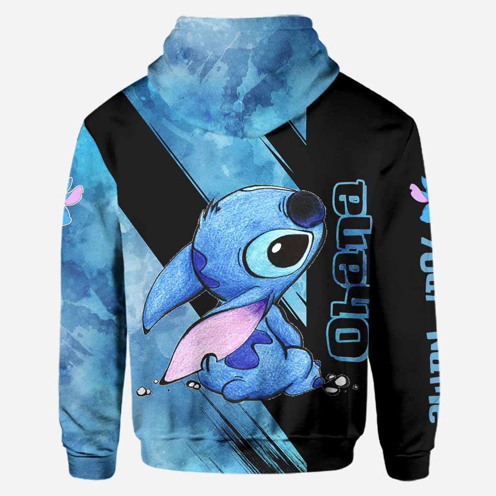 Personalized Hoodie and Leggings Set Ohana Custom Name Gift Hoodie & Leggings GradoCreations