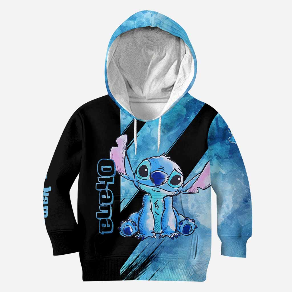 Personalized Hoodie and Leggings Set Ohana Custom Name Gift Hoodie & Leggings GradoCreations