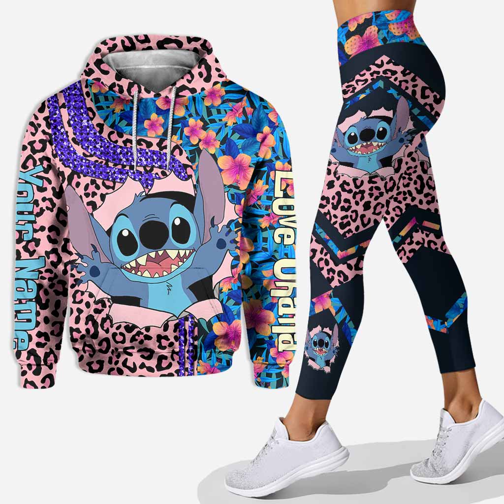 Personalized Hoodie and Leggings Set for Kids | Custom Name Gift Hoodie & Leggings GradoCreations