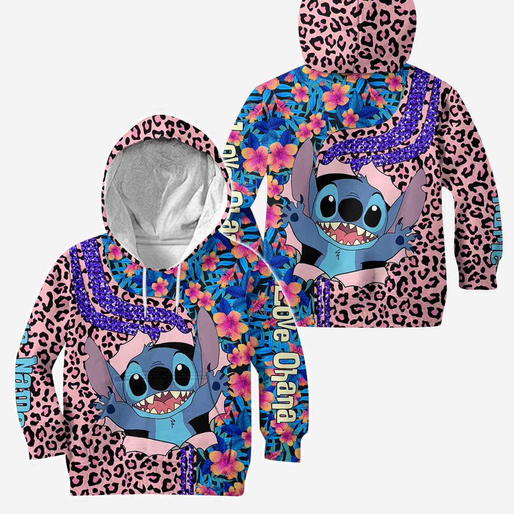Personalized Hoodie and Leggings Set for Kids | Custom Name Gift Hoodie & Leggings GradoCreations