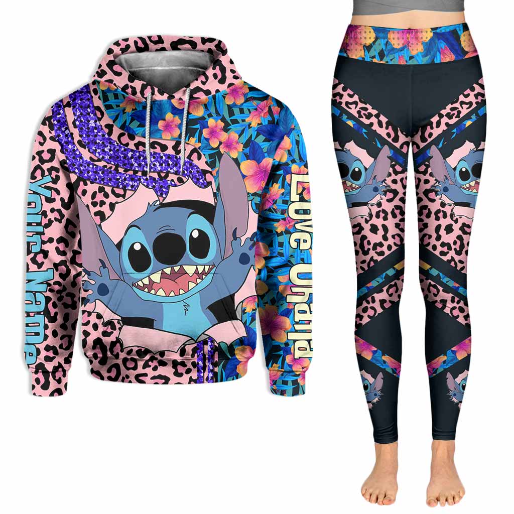 Personalized Hoodie and Leggings Set for Kids | Custom Name Gift Hoodie & Leggings GradoCreations