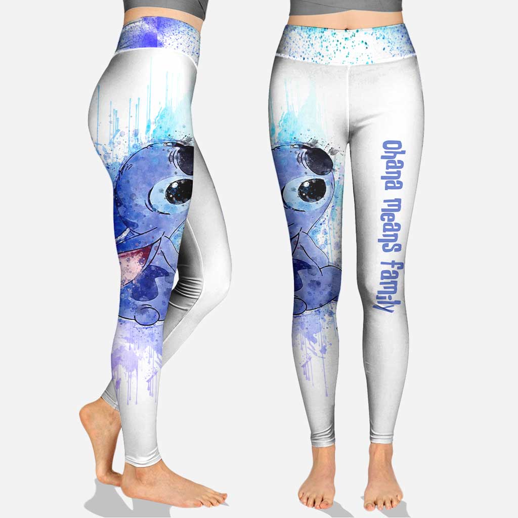 Personalized Ohana Hoodie and Leggings Set Custom Name Gift Hoodie & Leggings GradoCreations